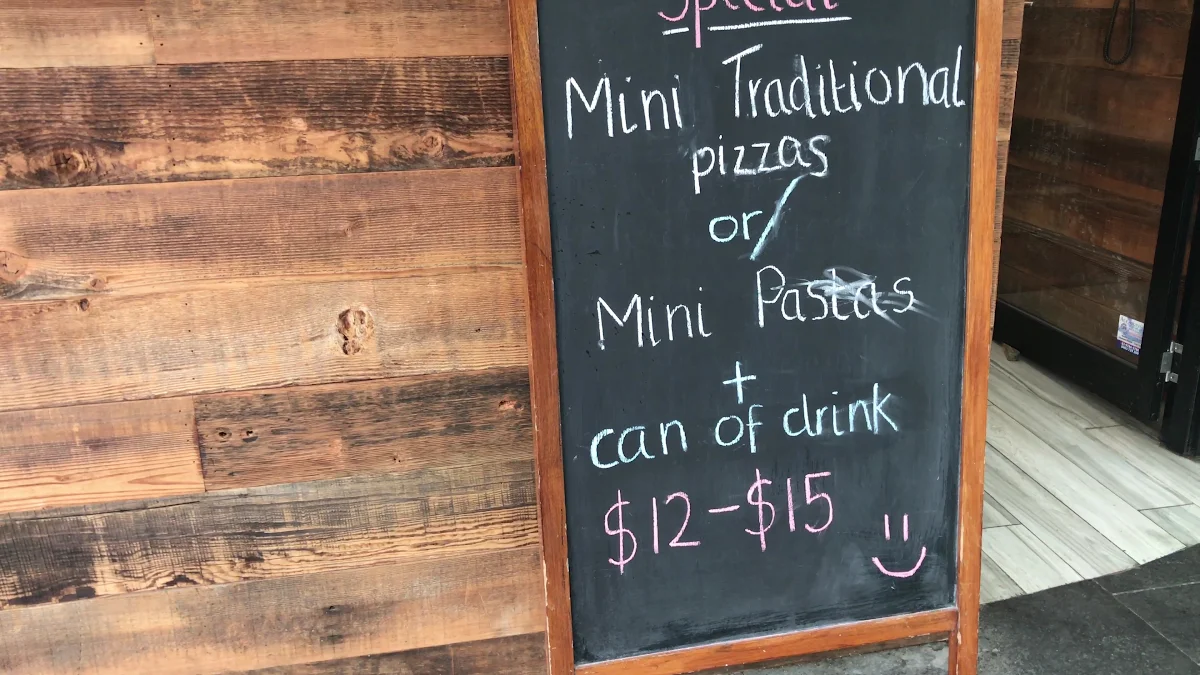 Menu, La Piazza