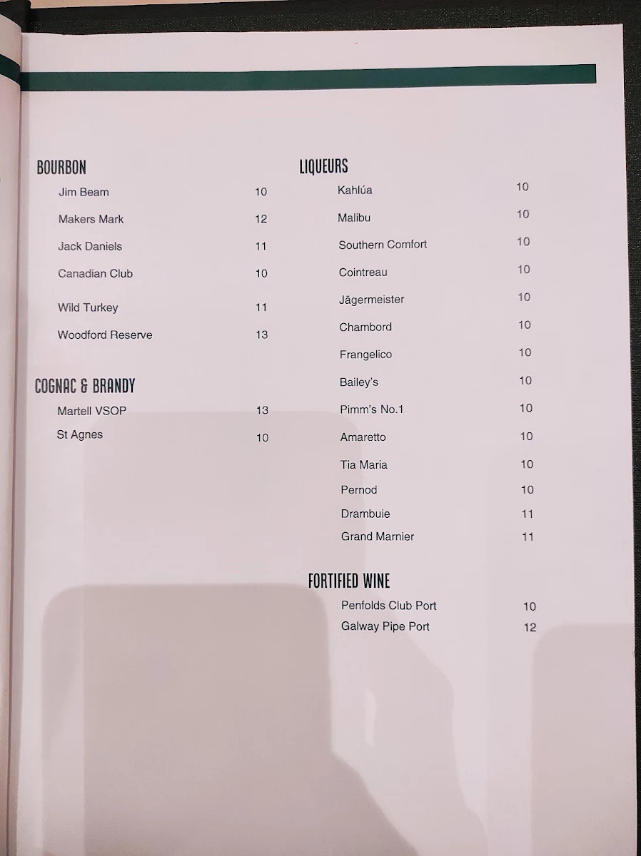 Menu, PepperBerry Restaurant
