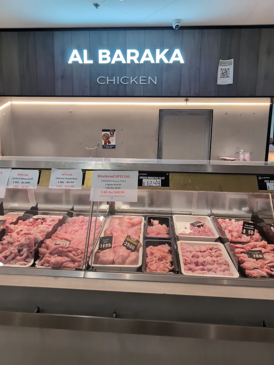 Menu, Albaraka chicken