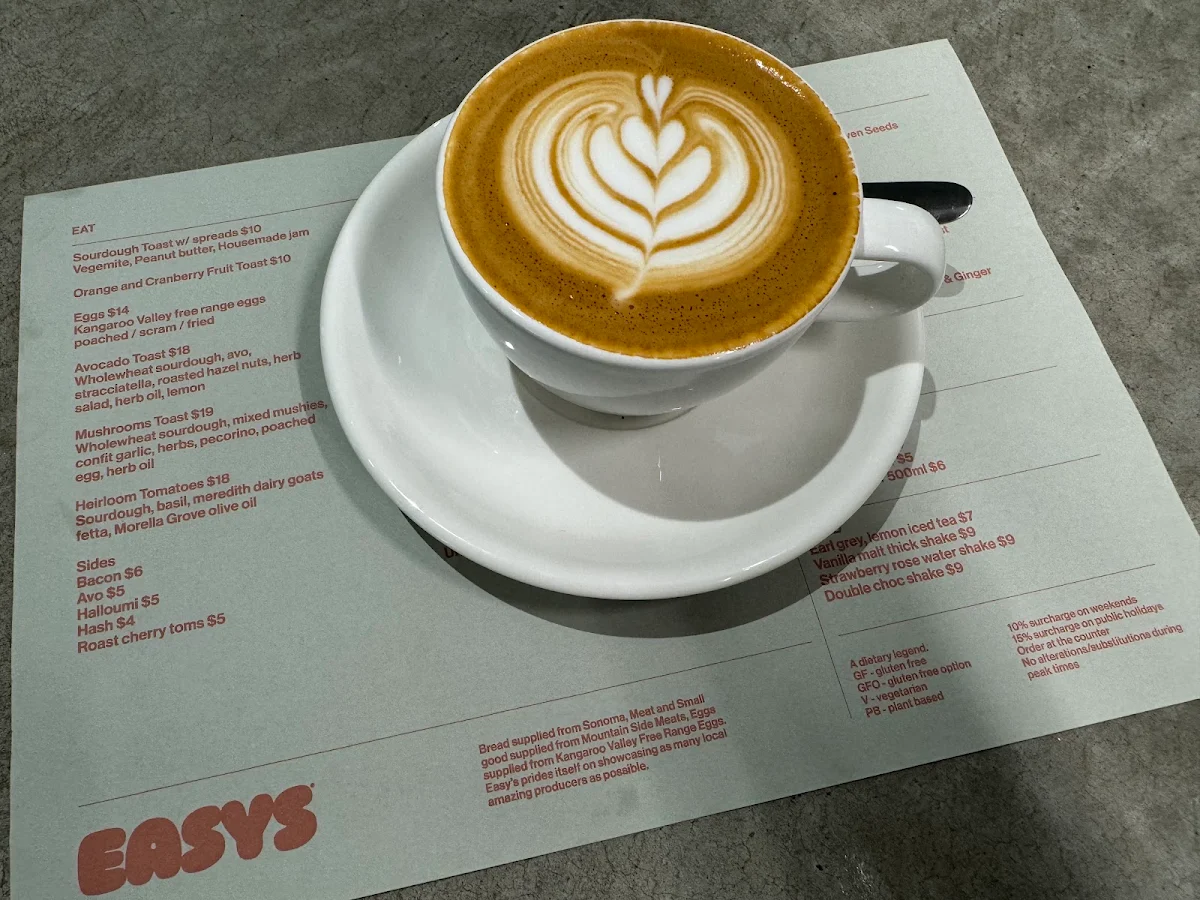 Menu, Easys