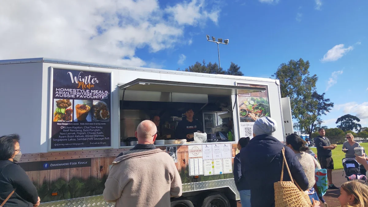 Menu, Omnomnom Food Truck