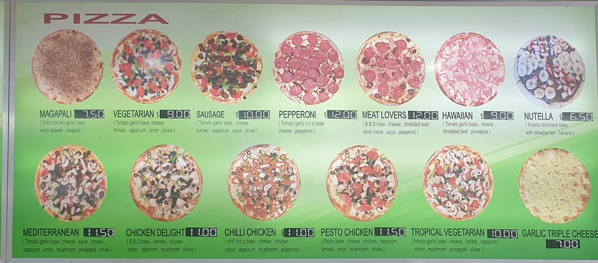 Menu, Zaitoune Lebanese Bakery