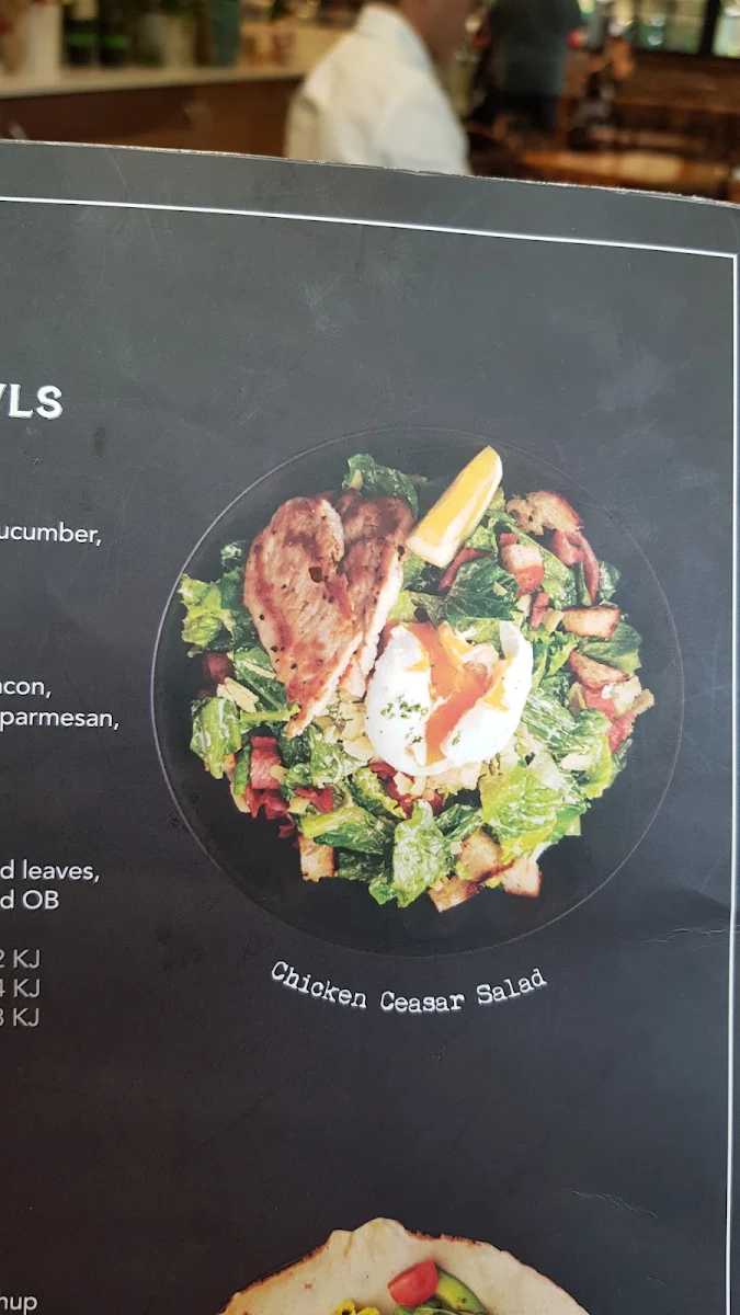 Menu, Oliver Brown