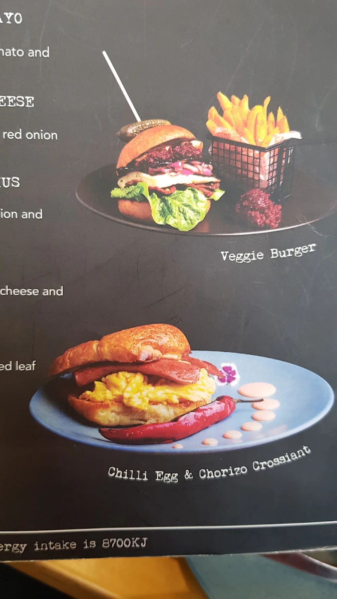 Menu, Oliver Brown