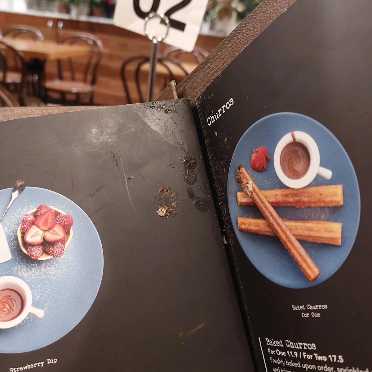 Menu, Oliver Brown