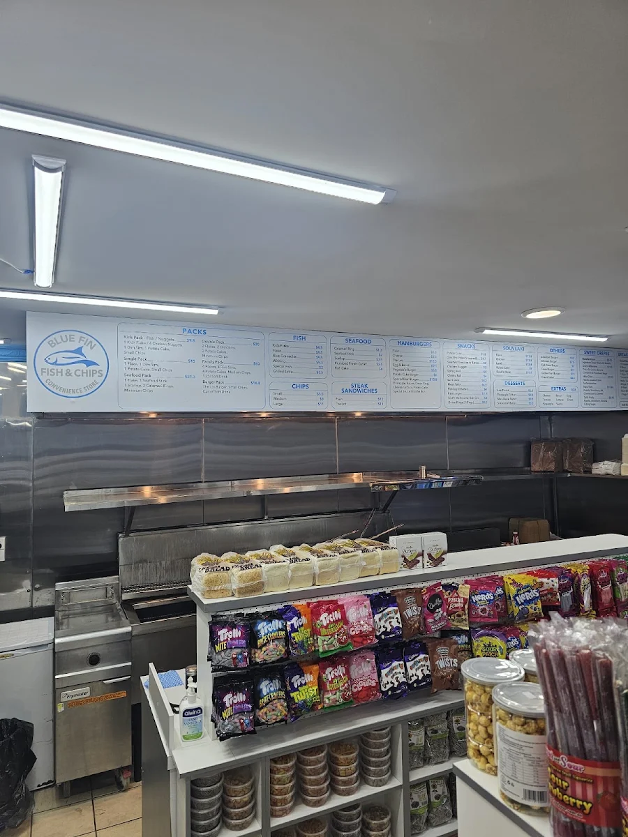 Vibe, Blue Fin Fish & Chips and Convenience Store