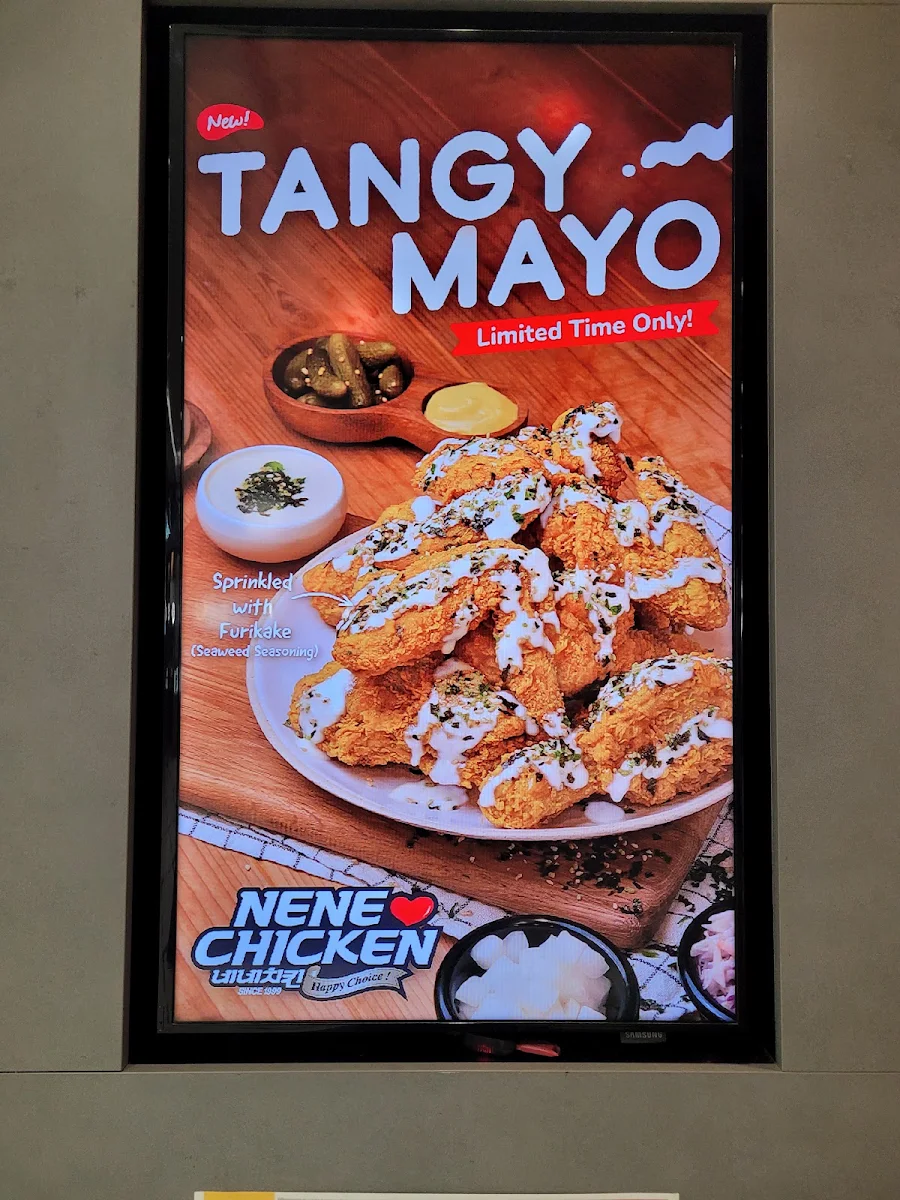 Menu, NeNe Chicken