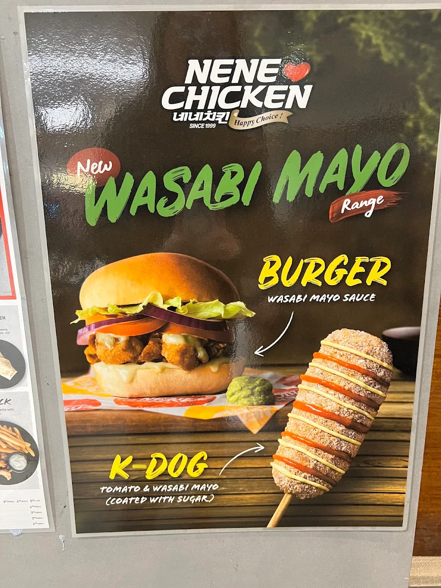 Menu, NeNe Chicken