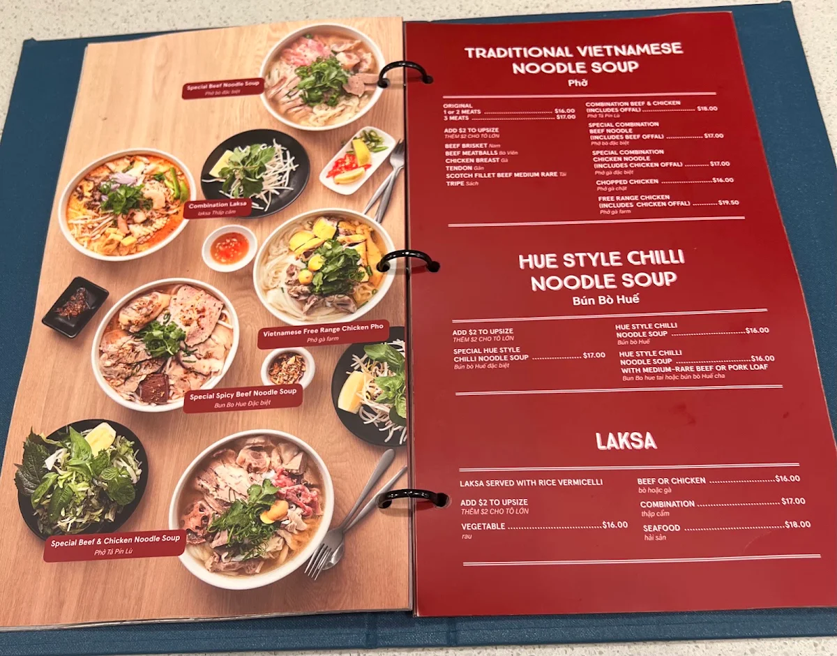 Menu, Thuan An