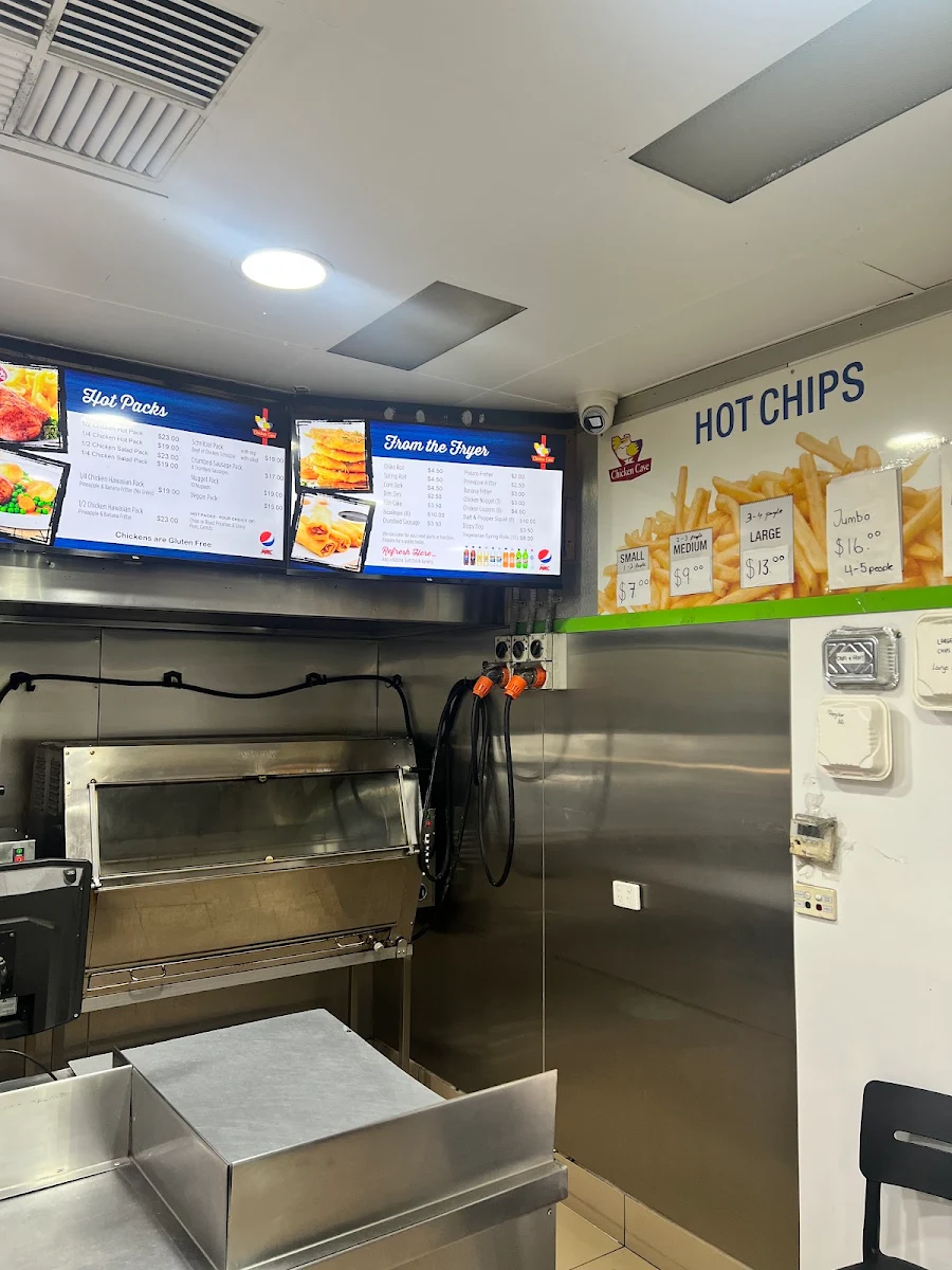 Menu, CHICKEN CAVE