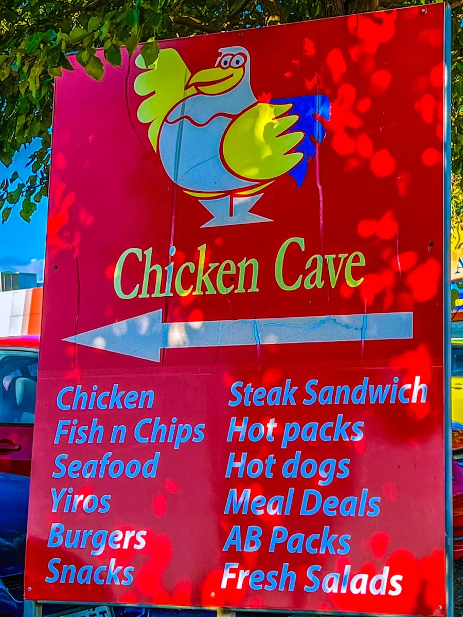 Menu, CHICKEN CAVE