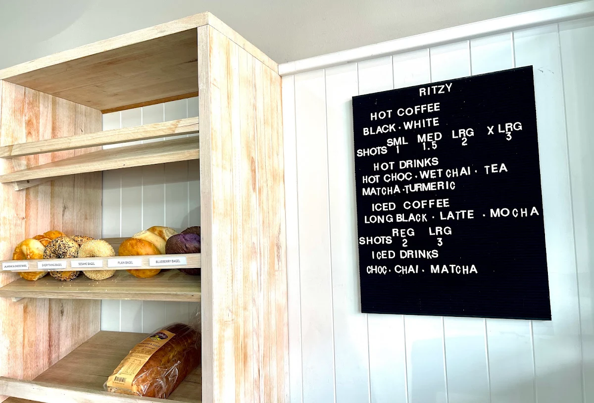 Menu, Ritzy Cafe’