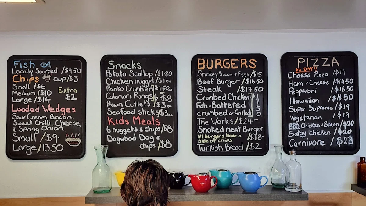Menu, Three Little Birds Eatery
