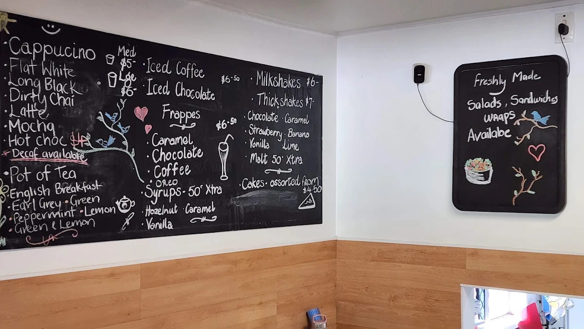 Menu, Three Little Birds Eatery