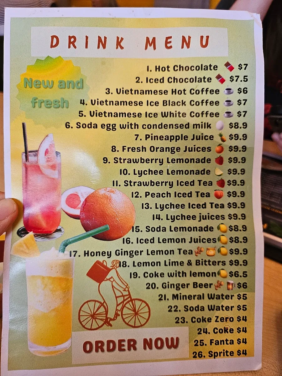 Menu, Hoi An Lanterns Vietnamese Eatery and Beer Garden