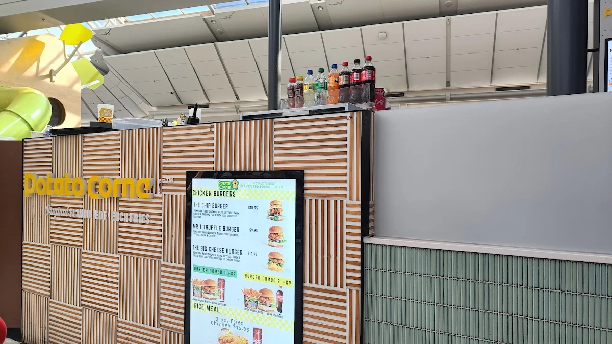Menu, Potato Corner