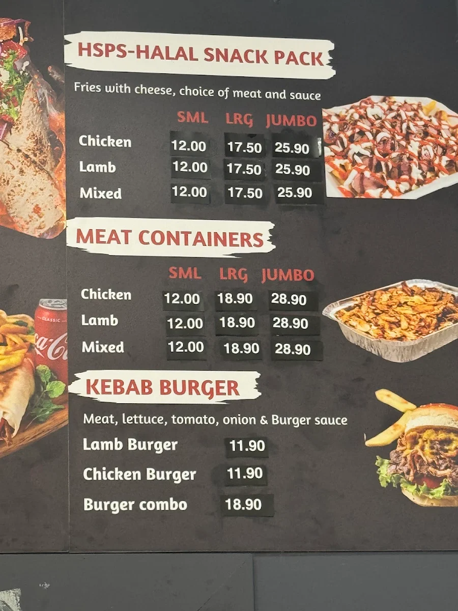Menu, Melton Chicken Stop - 100% Halal