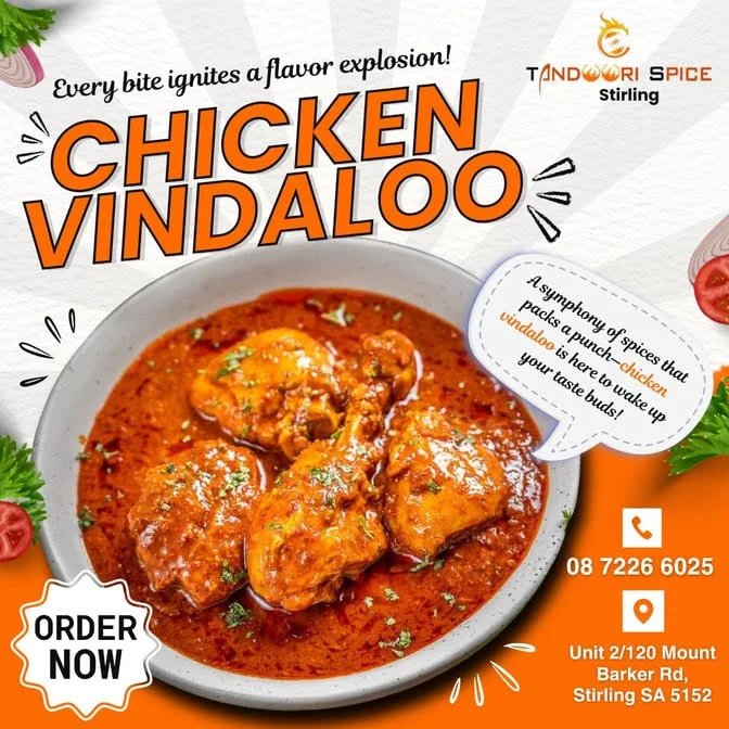 Menu, Tandoori Spice