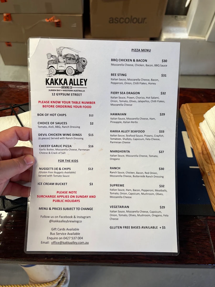 Menu photo 1