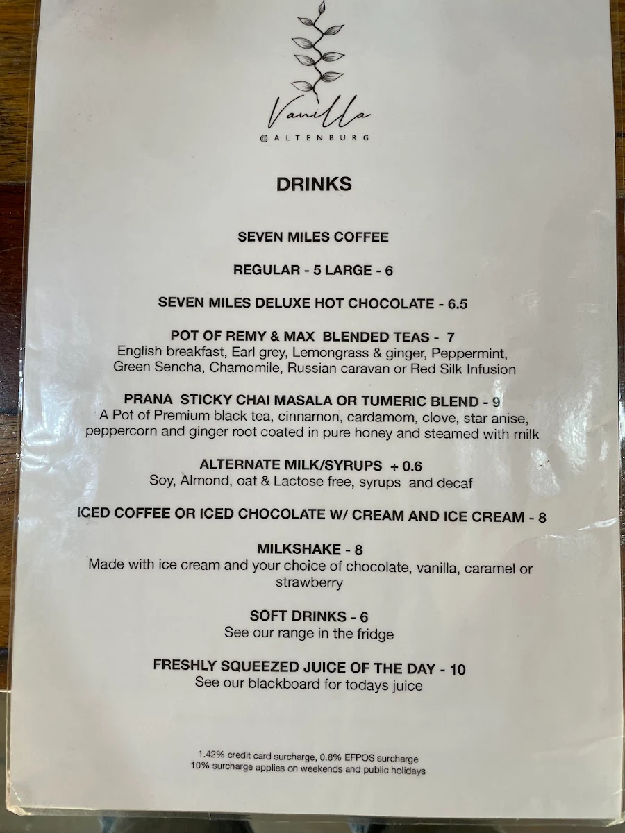 Menu photo 1