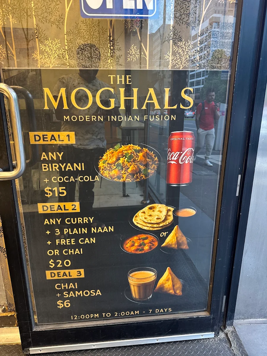 Menu, The Moghals