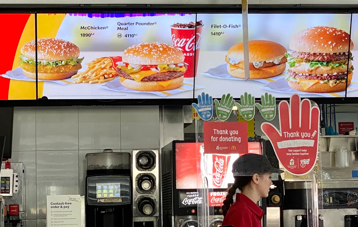 Menu, McDonald's Falcon
