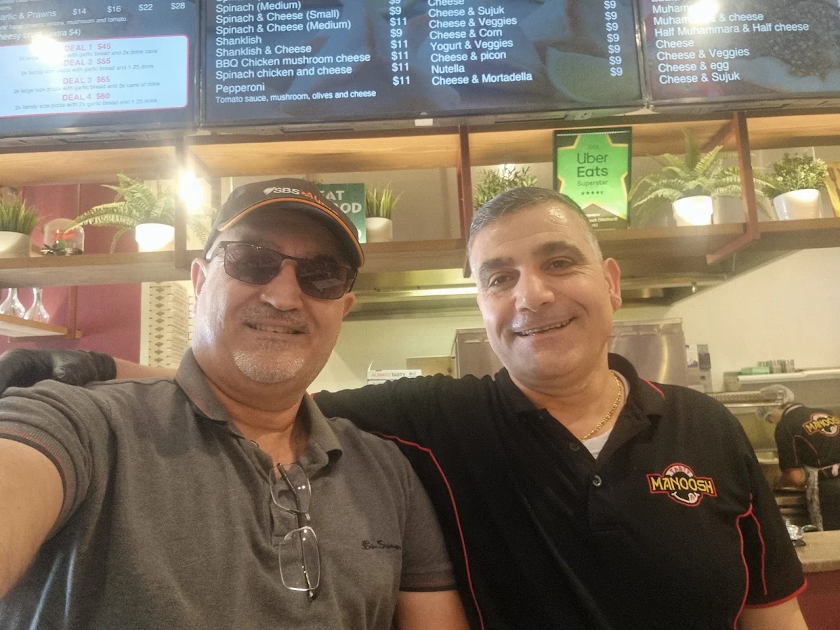 Menu, Tasty Manoosh (Wetherill Park)