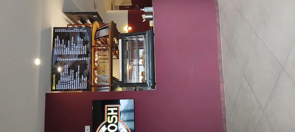 Menu, Tasty Manoosh (Wetherill Park)