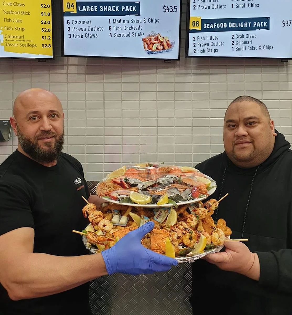 Menu, Seafood Delight