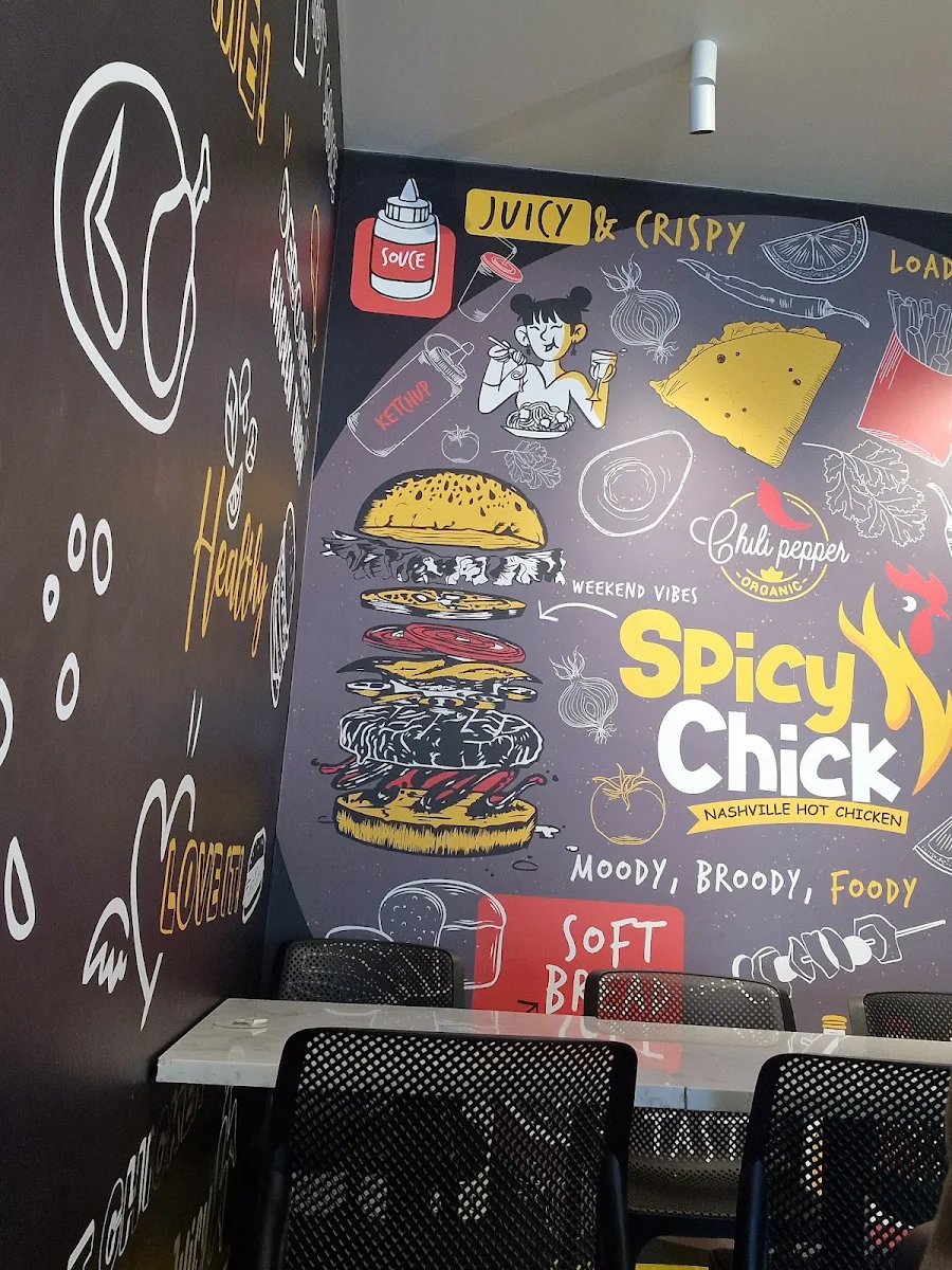 Menu, Spicy Chick ( halal certified suppliers)