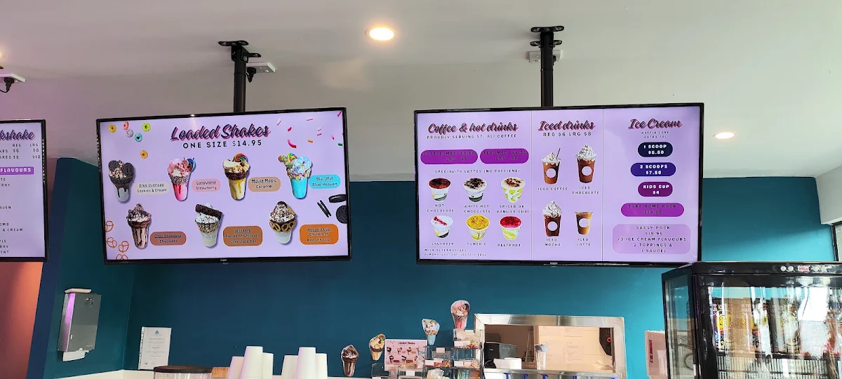 Menu, Sweet n Sassy- Speciality Drinks & Desserts