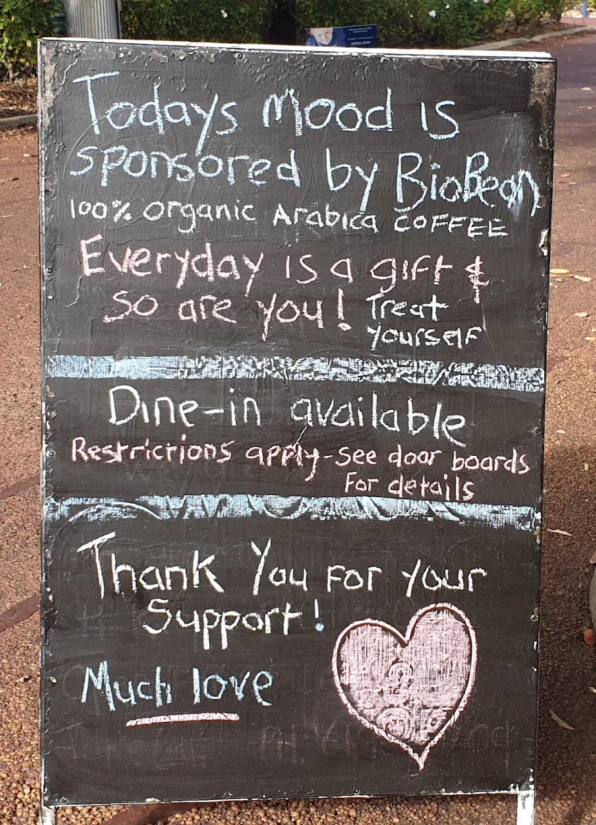 Menu, The Organic Circle