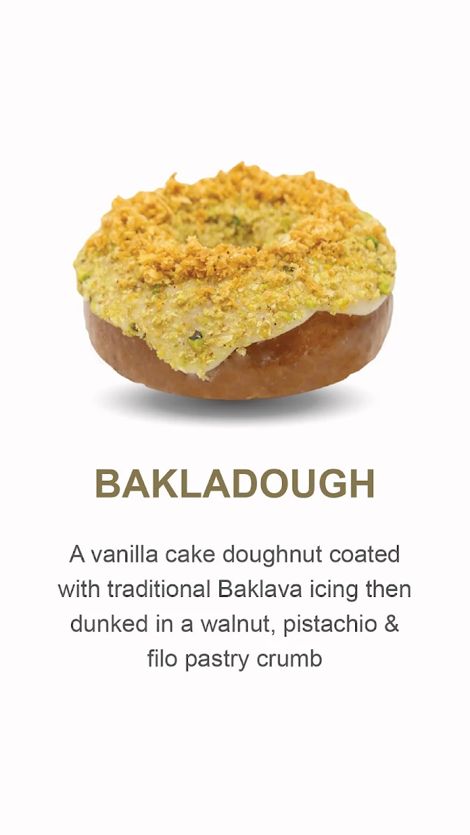 Menu, TODCO - The Oakleigh Doughnut Co (South Yarra)