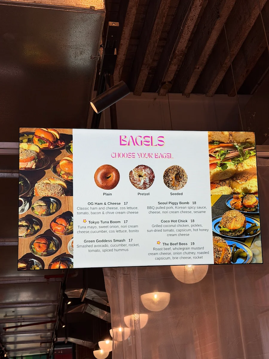 Menu, The Midday Workspace