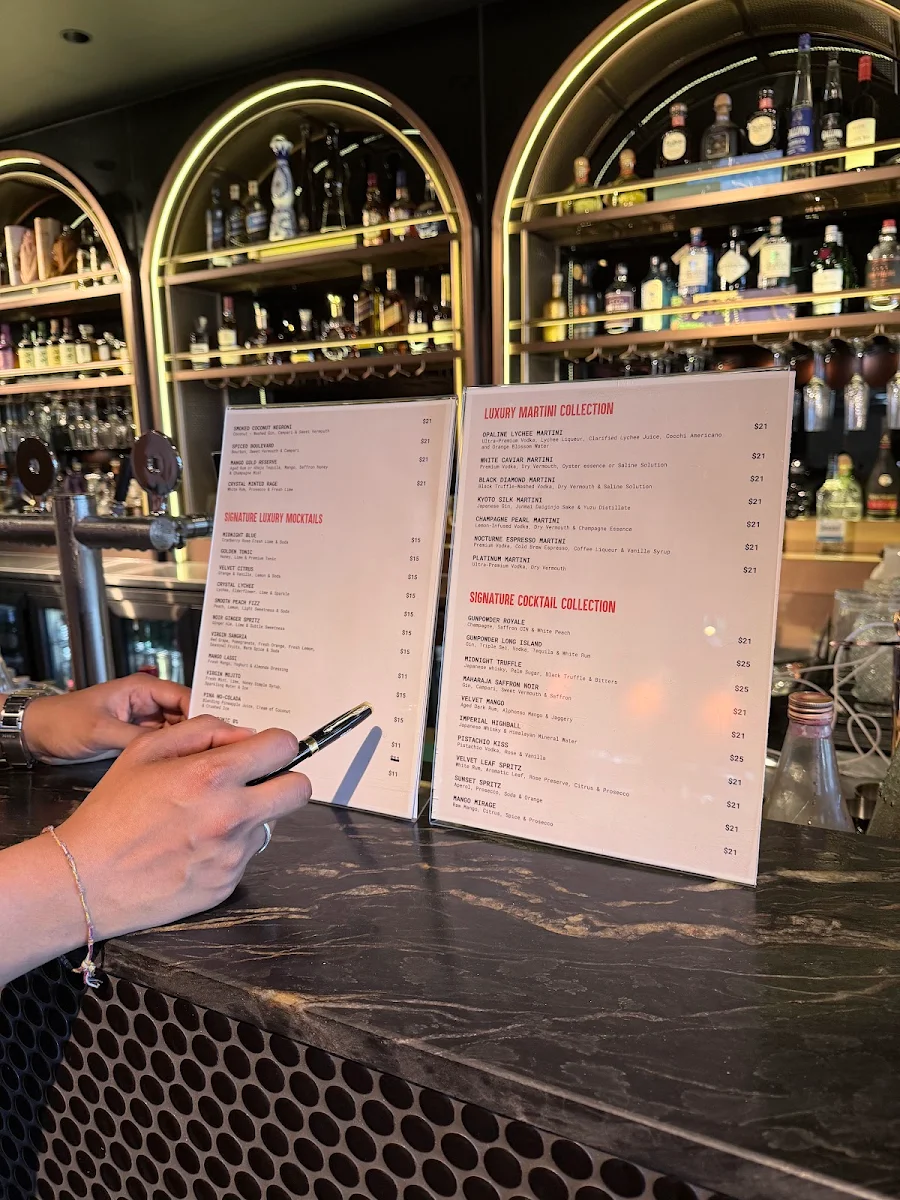 Menu, Gunpowder Social Indian Diner Bar & Terrace