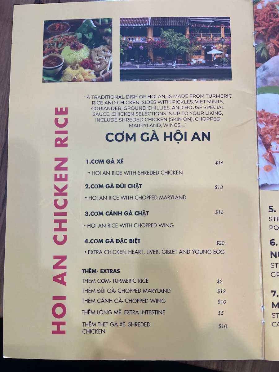 Menu, Gác Bếp