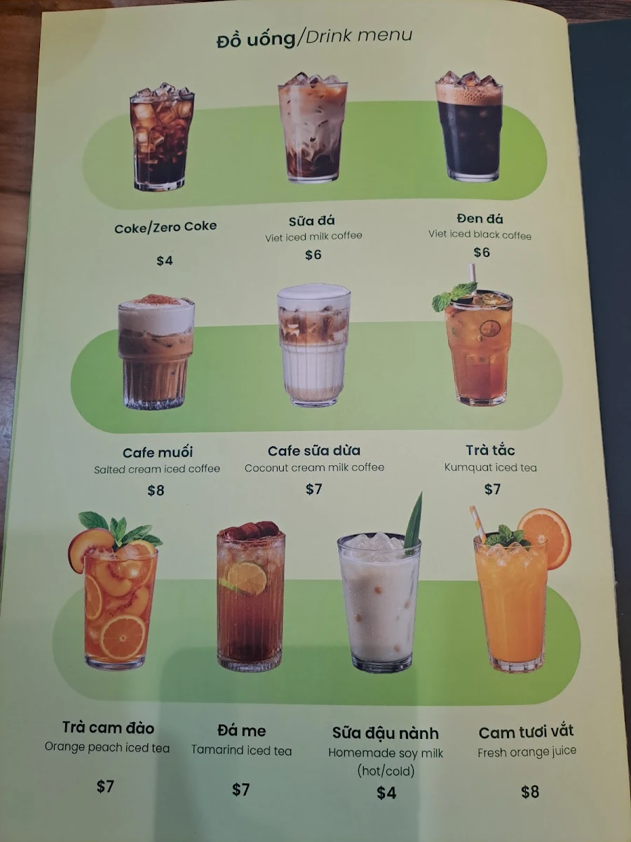 Menu, Gác Bếp