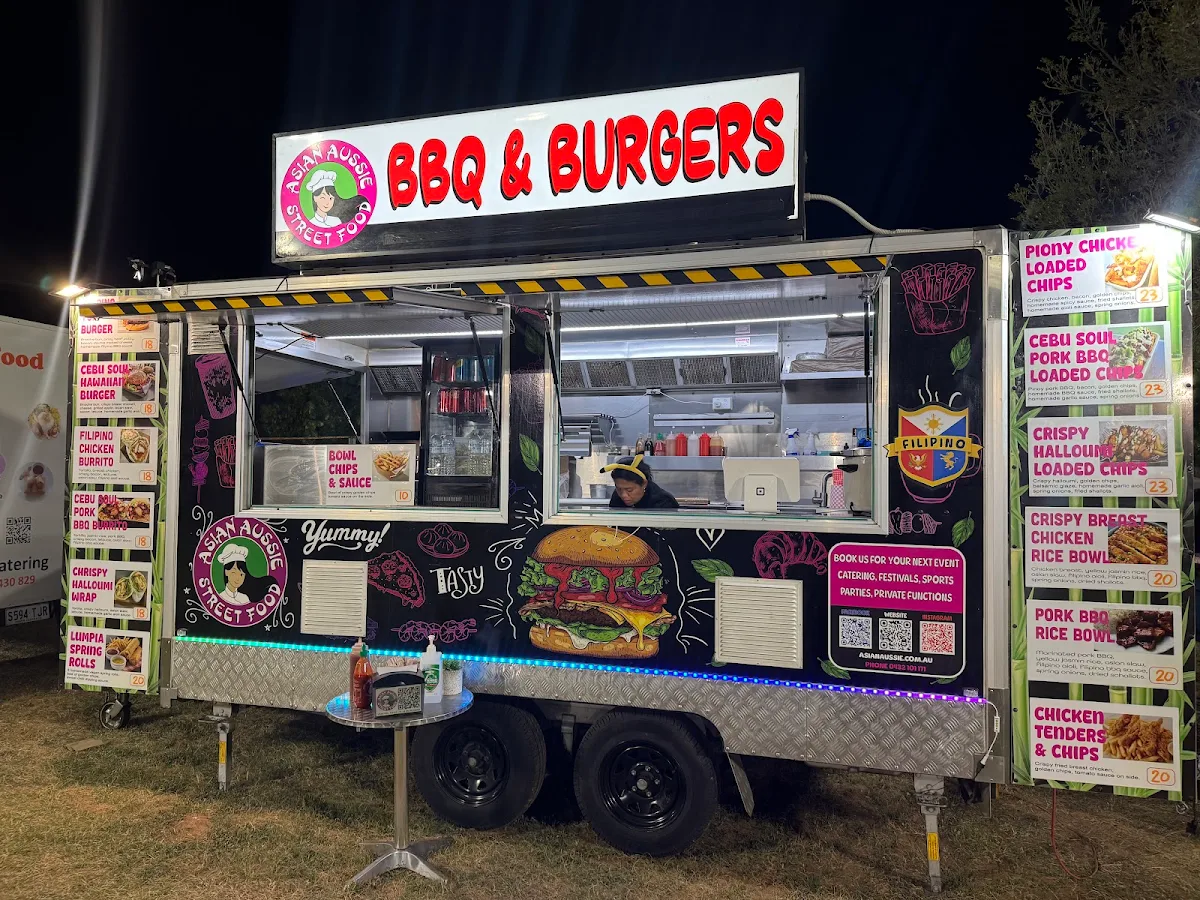 Menu, Asian Aussie Street Food