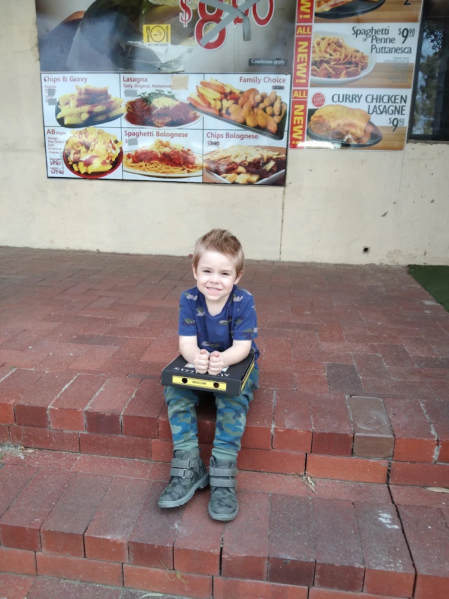 Menu, Australia's Pizza House MODBURY