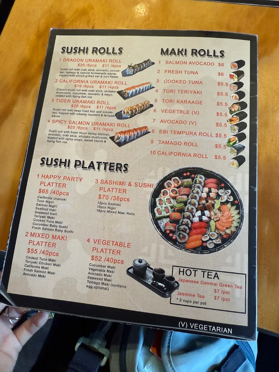 Menu, Ajikoma