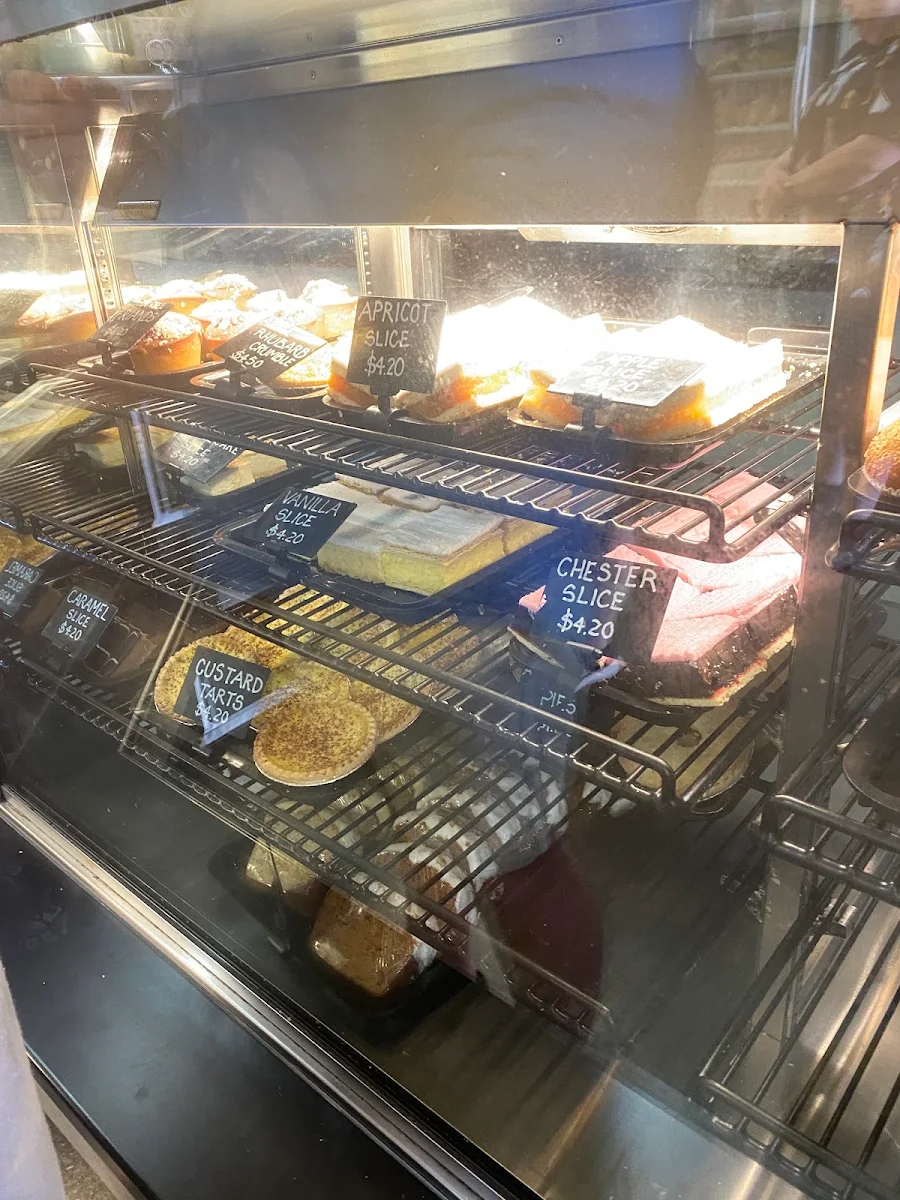 Menu, Ned Kelly's Bakery