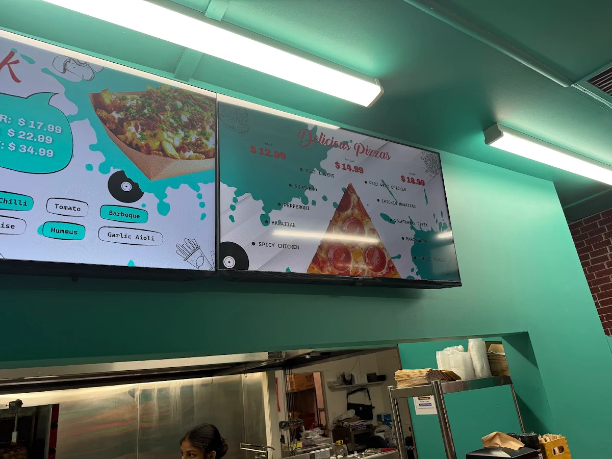 Menu, Urban Pide and Grill