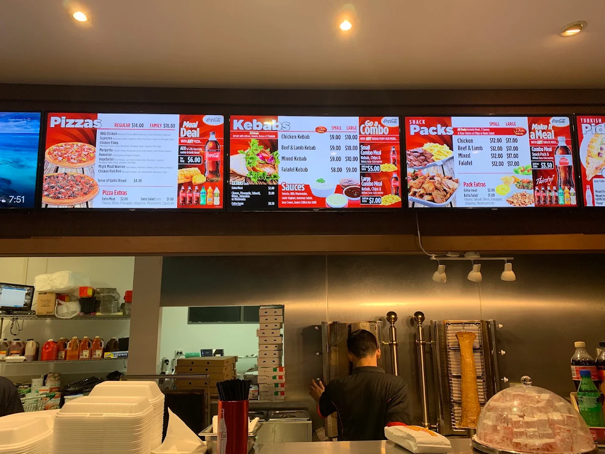 Menu, Expert Kebabs Pizza & Grill
