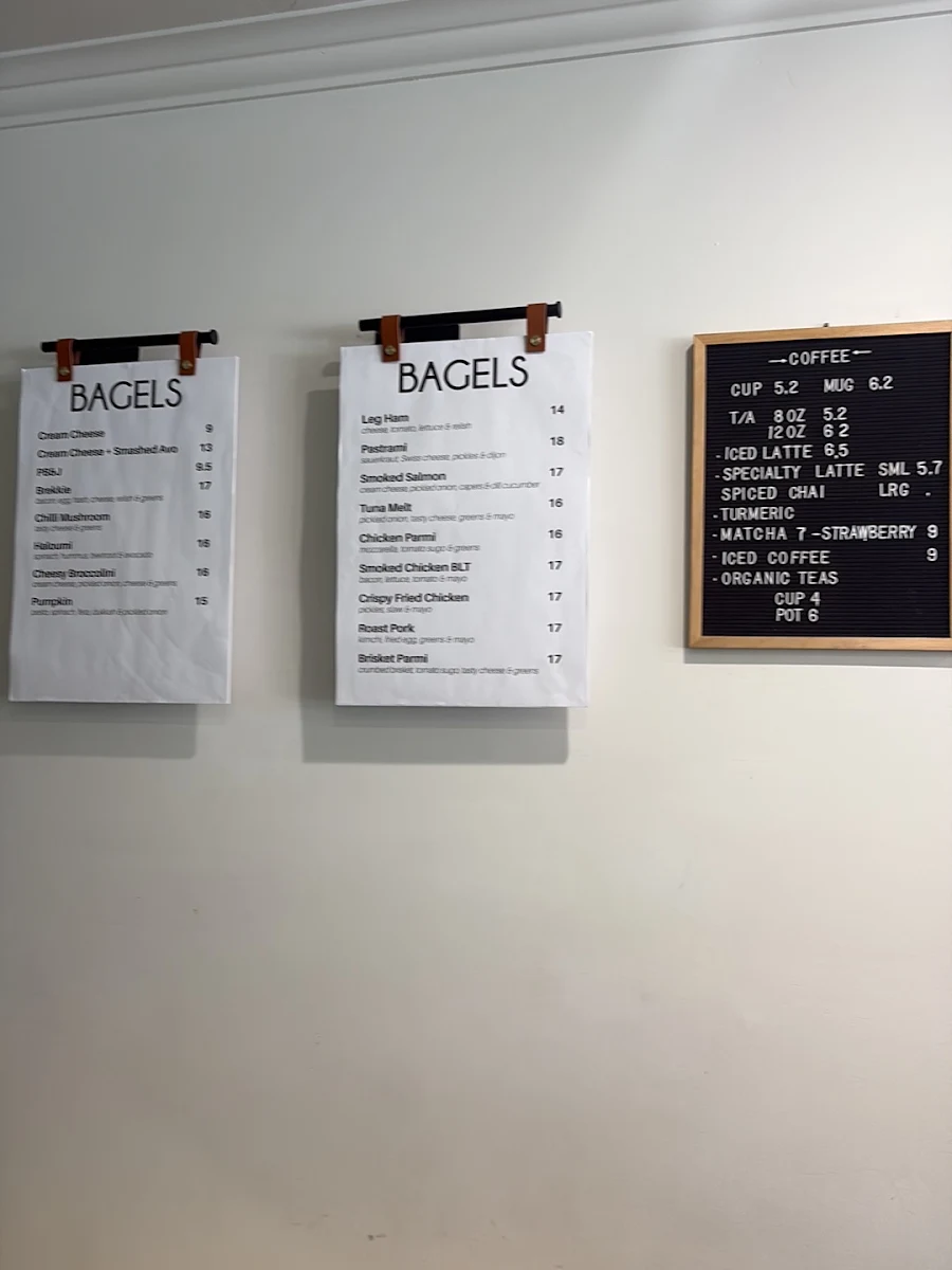 Menu, Drummer Boy Cafe
