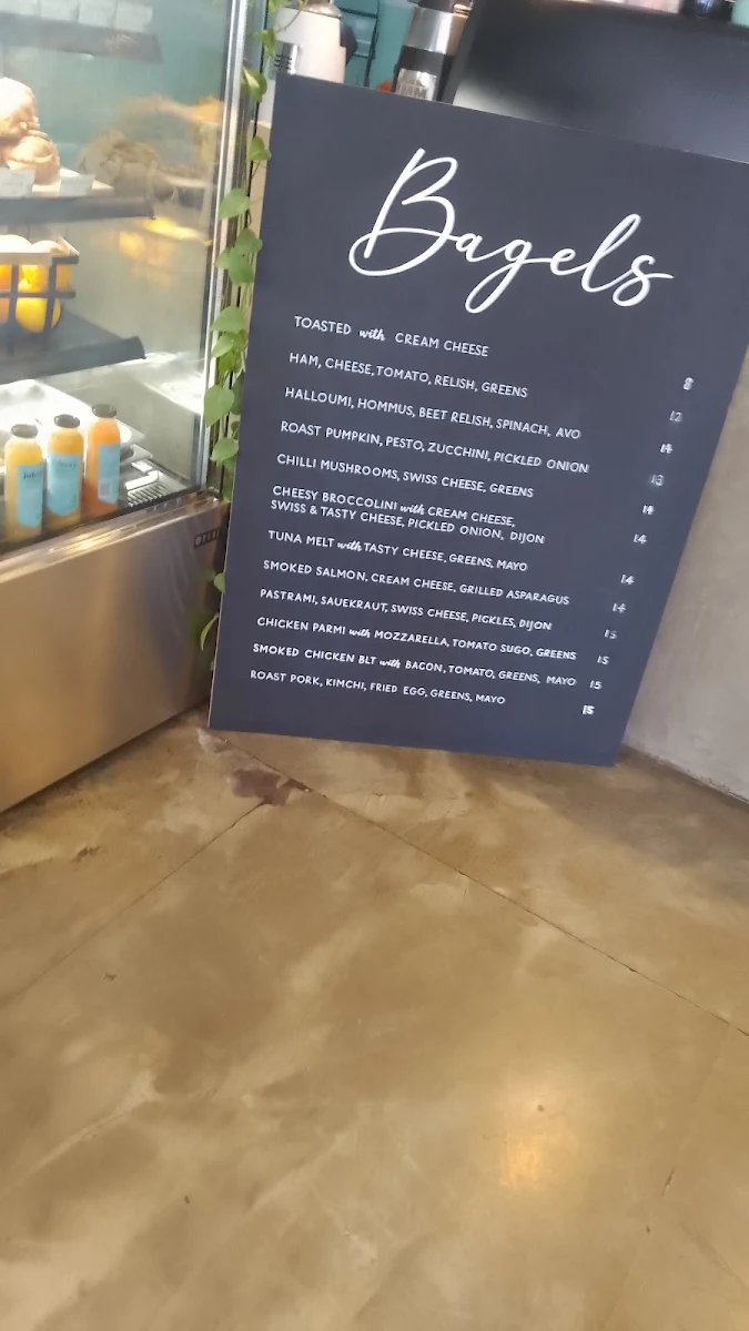 Menu, Drummer Boy Cafe