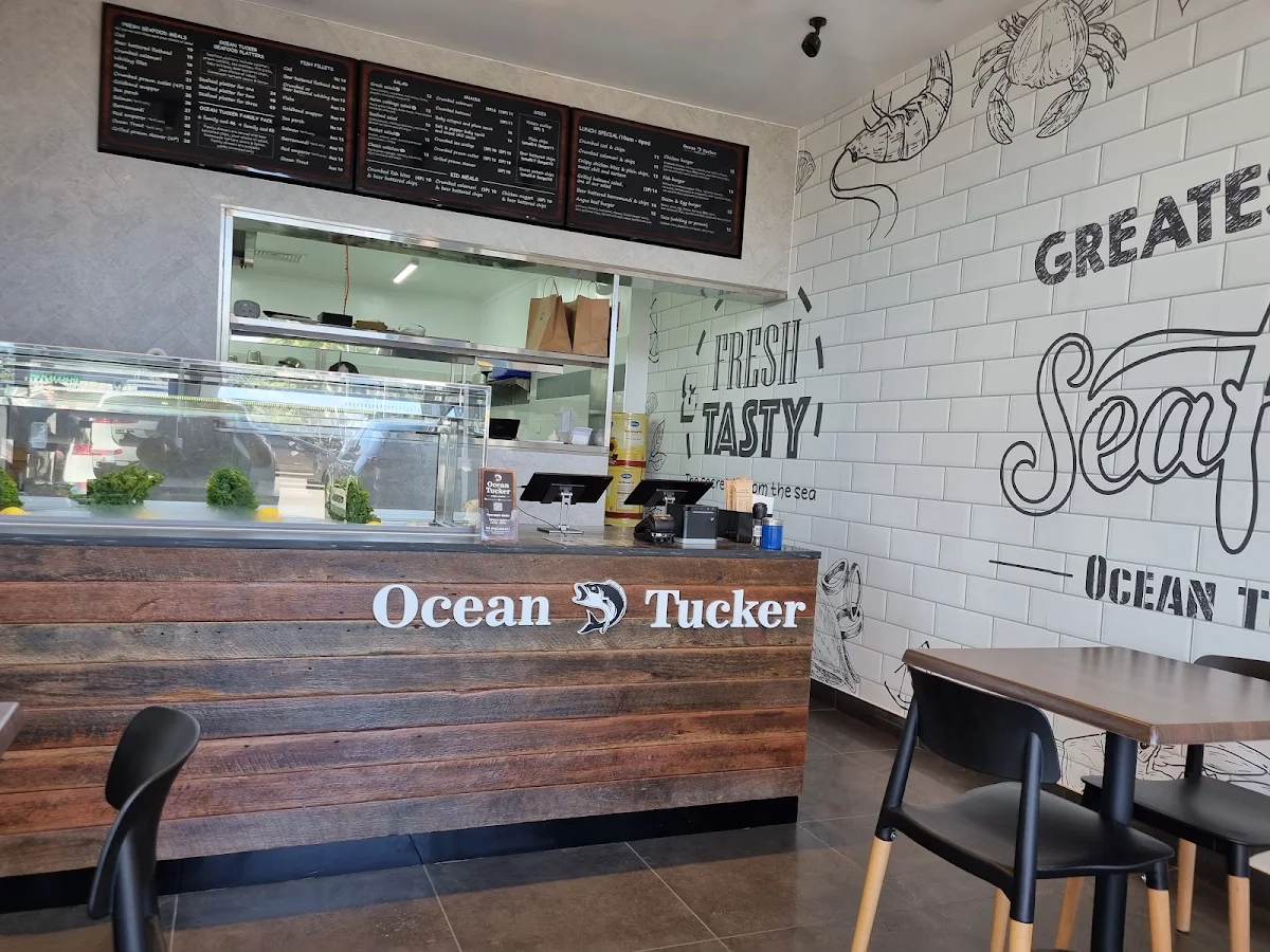 Menu, Ocean Tucker in Newmarket
