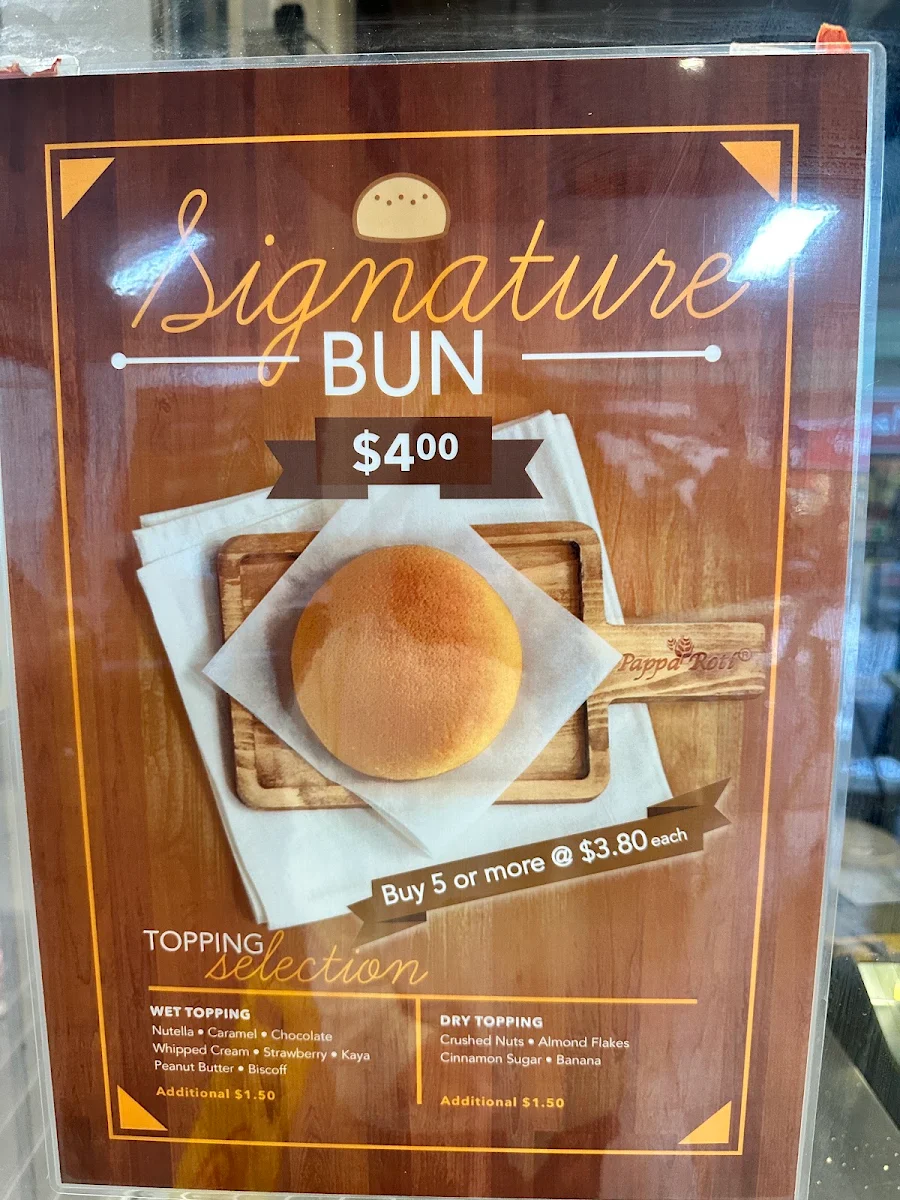 Menu, Papparoti