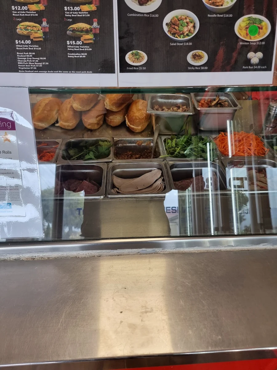 Menu, TD ROLLS