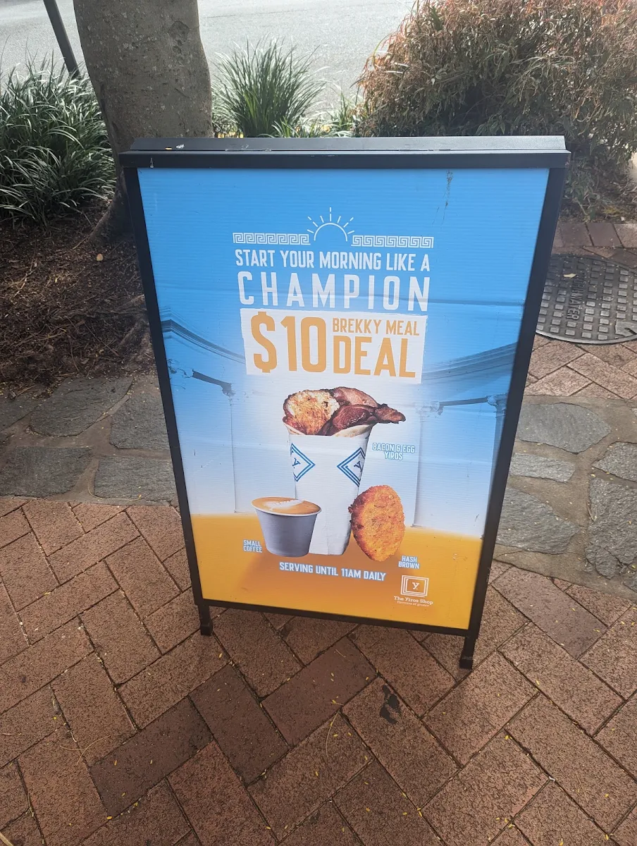 Menu, The Yiros Shop - Burleigh Heads