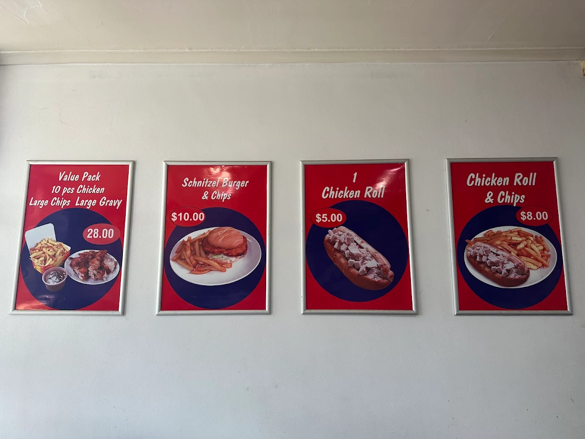 Menu, The Chicken Machine